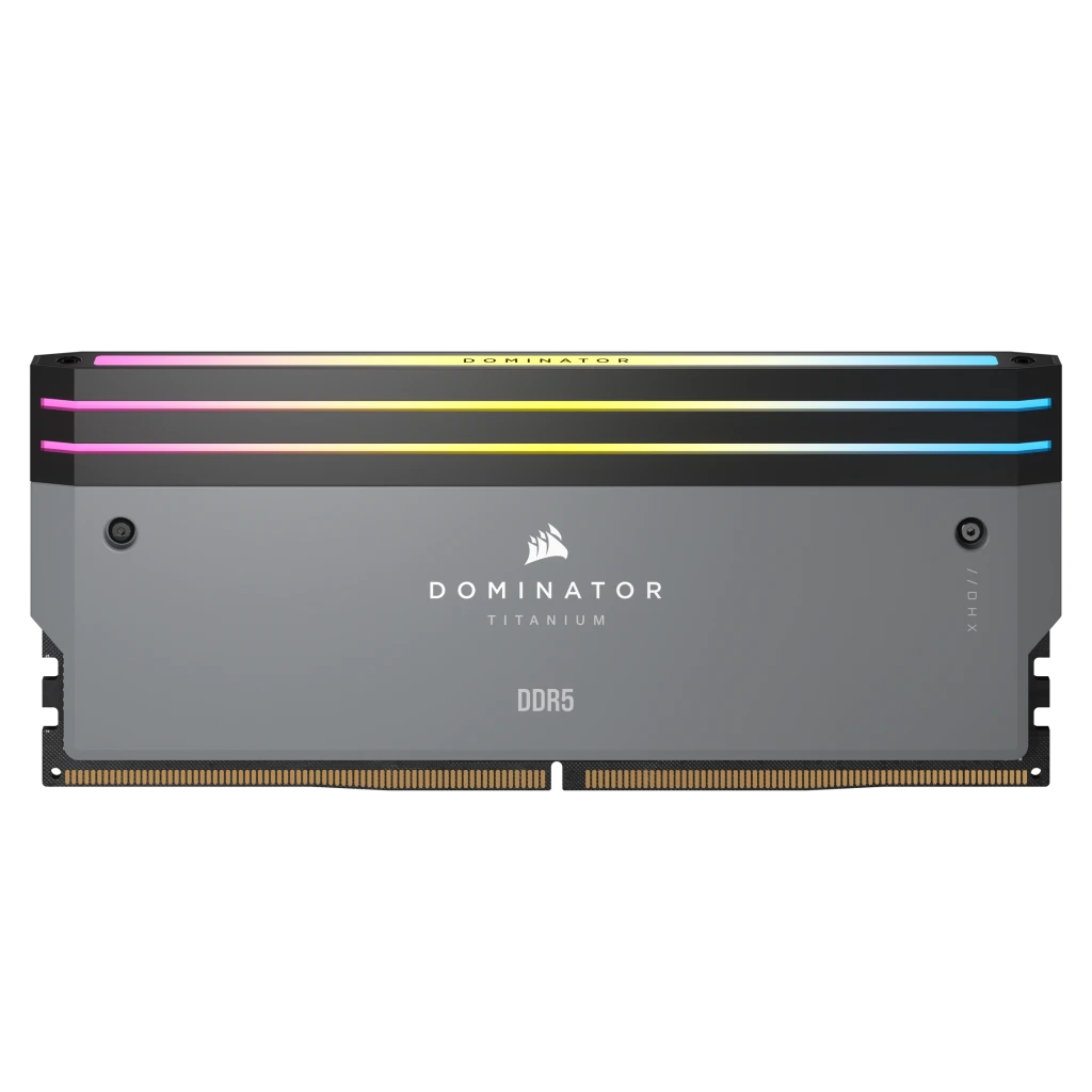 DOMINATOR TITANIUM RGB DDR5 Memory | CORSAIR DOMINATOR TITANIUM RGB DDR5 Memory | CORSAIR